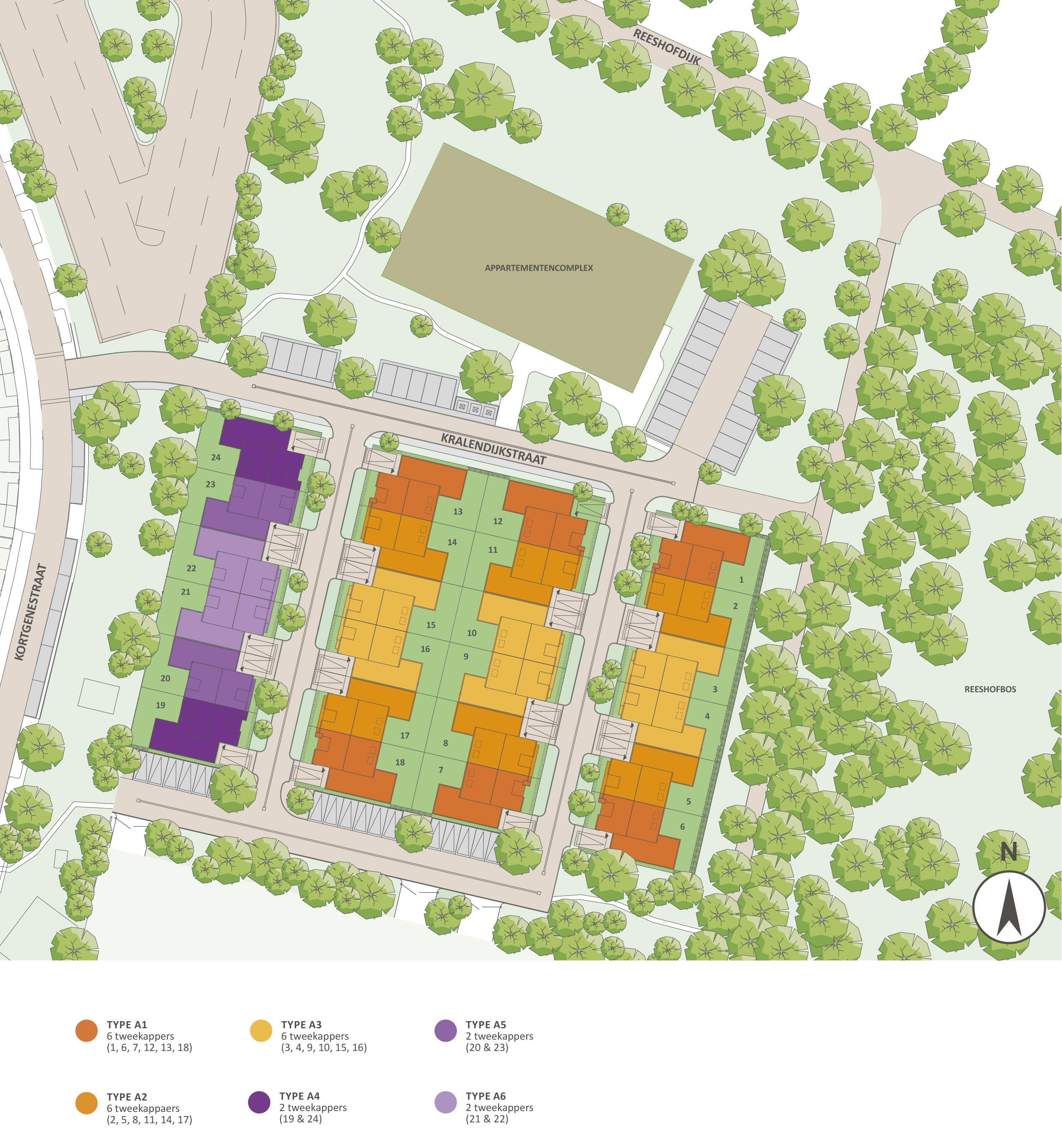 Nieuwbouwproject Reeshofdijk - Reeshof In Tilburg | Van Wanrooij